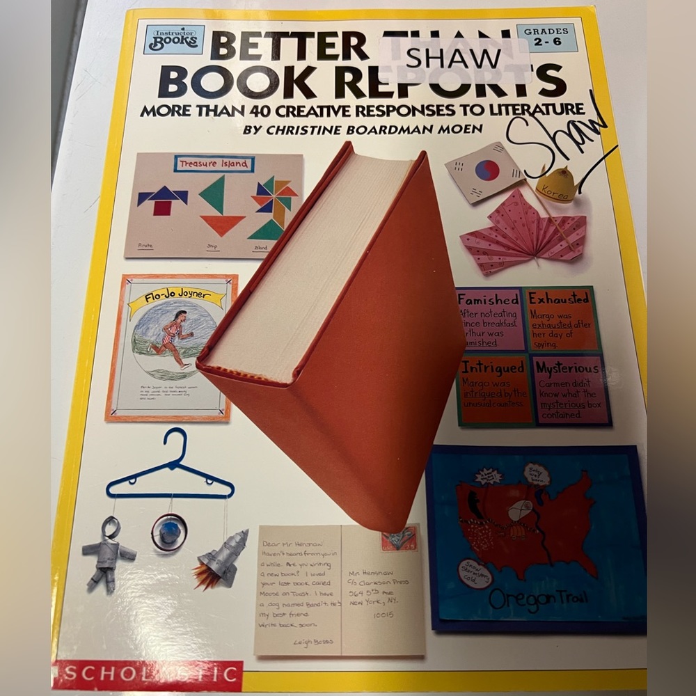 Book:Better Than Book Reports Resource